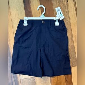 OshKosh B'gosh Boy’s Dark Blue Flat Front Shorts